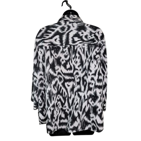 Foxcroft Wrinkle Free Shaped Fit Full zip Blouse 20w - Picture 2 of 6